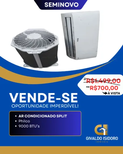Ar Condicionado Split Philco de 9.000 BTUs