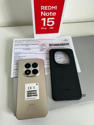 Note 15 Pro 5G 256GB novo c Nota fiscal.