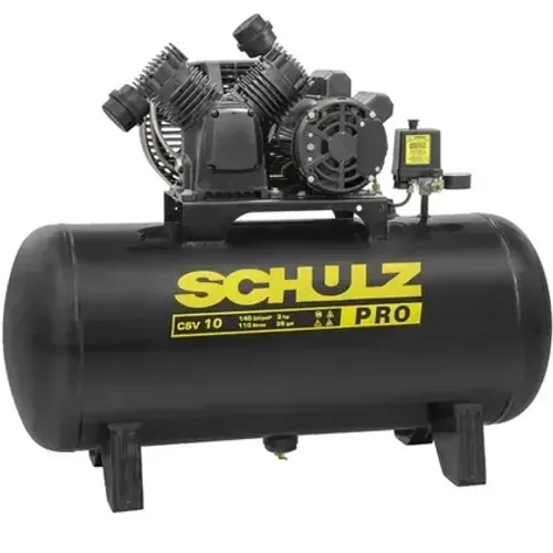 Compressor 110lts com motor de 2HP ( Schulz )