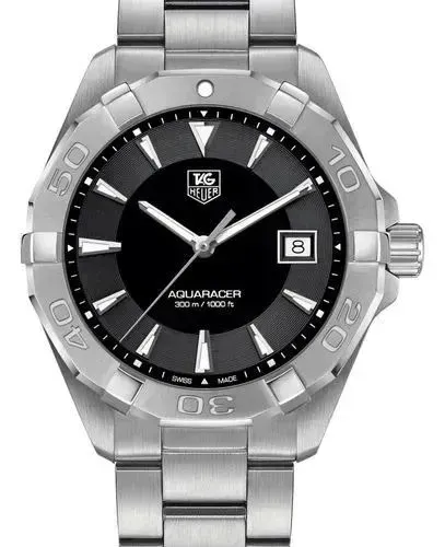 TAG Heuer Aquaracer A quartzo, 41 mm, Aço WAY1110.BA0928