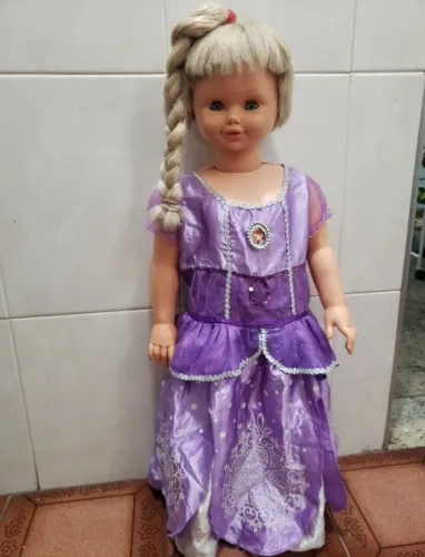 Boneca antiga rossaura anos 80