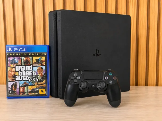 Ps4 Slim 1Tb + Controle