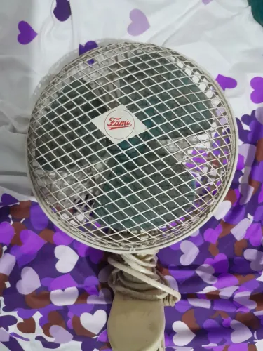 Ventilador de mesa fame marca boa original pequeno cabeceira