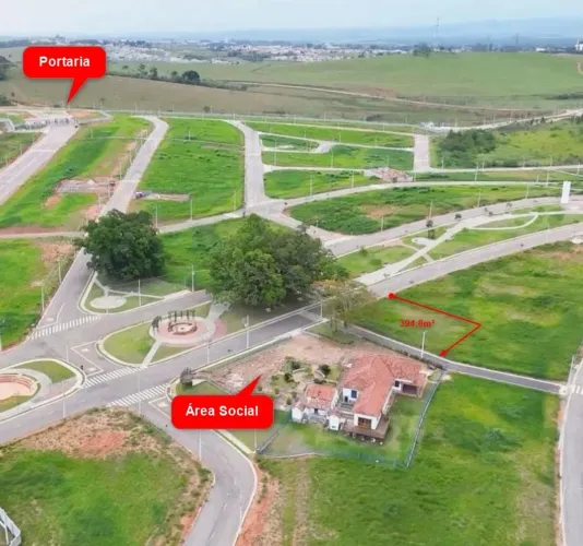 Terreno 394 m² | Condomínio Borda do Lago | Entrada R$ 120.000 Negociável