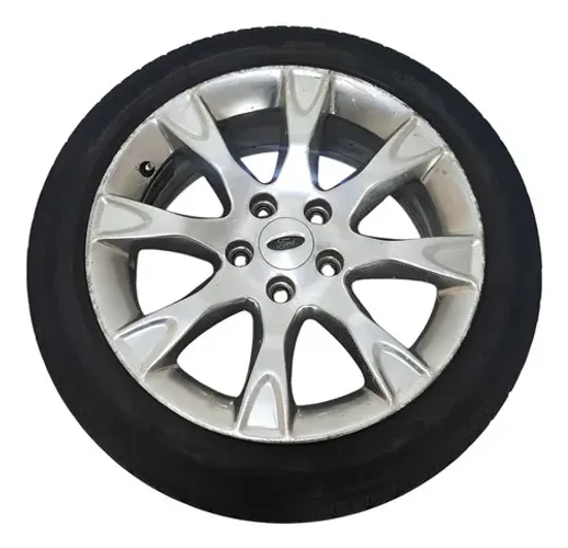 Roda Aro 17 C/pneu Ford Fusion 3.0 V6 2010/2012 C/detalhe Prata