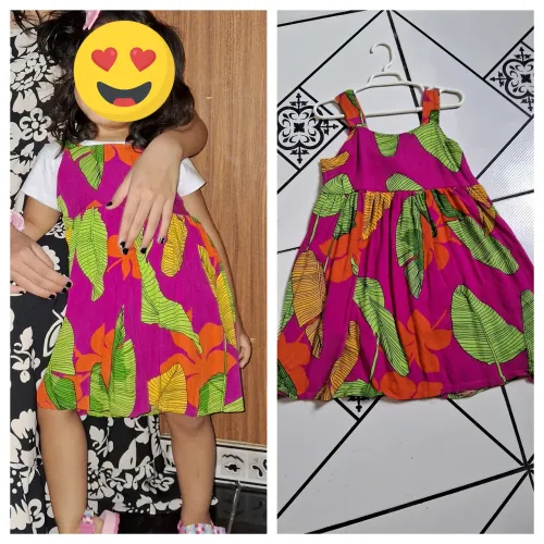 Vestido infantil menina