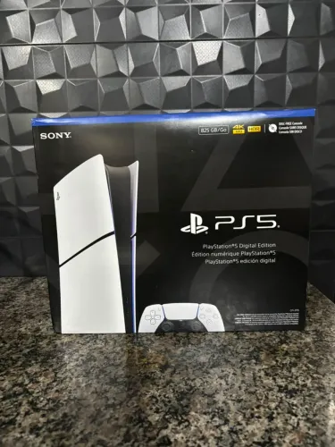 PS5 Slim Digital Novo Lacrado.