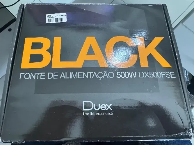 Fonte Duex 500W DX500FSE (com defeito - para peças ou conserto)