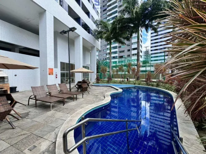 Maravilhoso apartamento de 3 quartos em Casa Amarela com 72m² e área de lazer completa - P