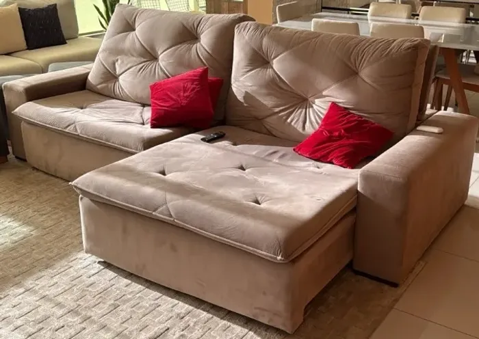 Sofá Retrátil 2,80mts muito confortável