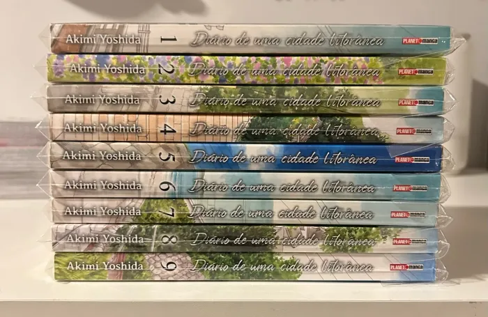 Coleção Mangá Diário de uma Cidade Litorânea Completo