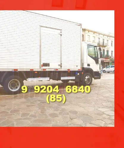 Frete em Benfica, Moura Brasil e Centro. Transporte seguro e rápido!