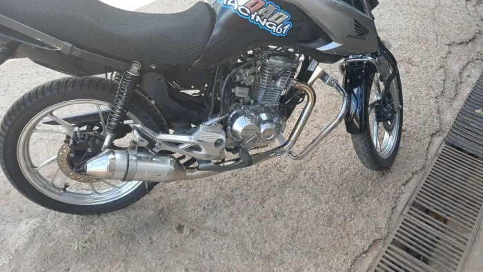 Moto pra venda cg fan 160 ta um foguete ? moto 4mm