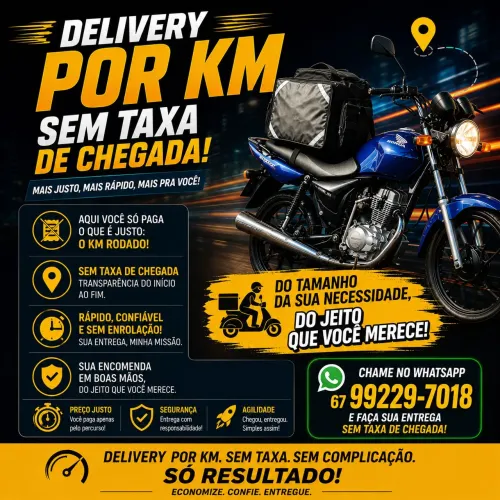 Entrega por KM rodado