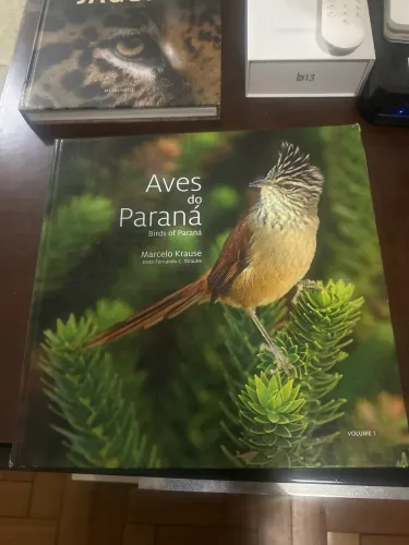 Livro Aves do Paraná Marcelo Krause