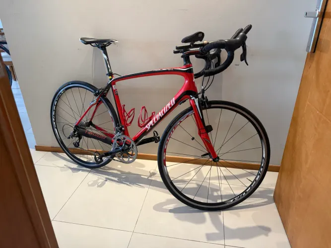 Bicicleta Specialized Roubaix Elite Carbono FACT 8r SRAM Rival 10v Tam. 56