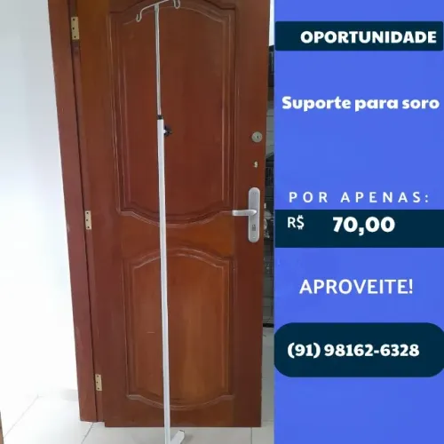 SUPORTE PARA SORO - COR BRANCO