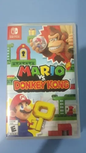 Mário vs. Donkey Kong - Nintendo Switch 1 Novo Lacrado