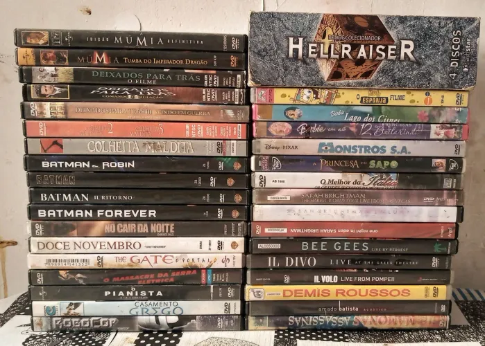 DVD's Diversos a partir de 10,00 reais