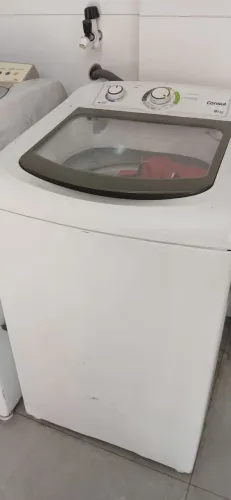 Máquina de lavar cônsul com defeito