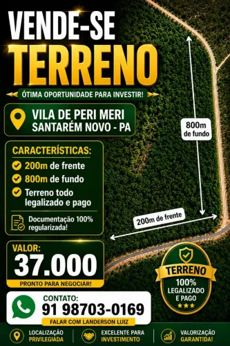 Vende-se terreno agrícola barato