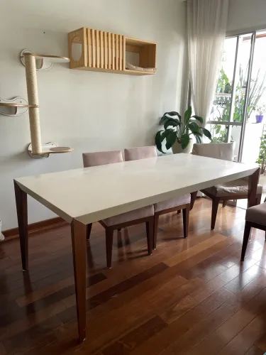 Mesa de jantar retangular branca - Artefacto