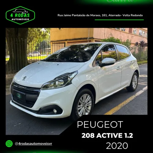 Peugeot 208 Active 1.2 Flex 12V 5P Mec. 2020