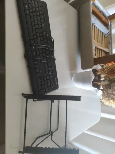 Teclado e suporte para notebook 