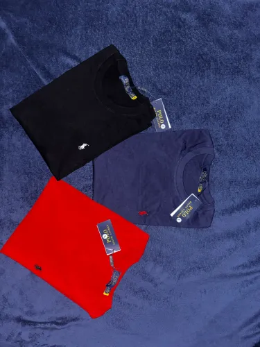 Kit 3 camisetas Polo Ralph Lauren