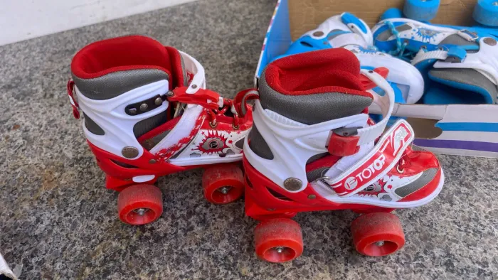 Patins infantil ajustável