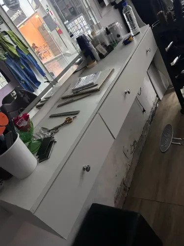 Bancada pra salão de beleza 