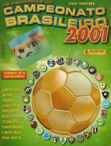 Campeonato Brasileiro 2001 e 2002 - Figurinhas alvulsas