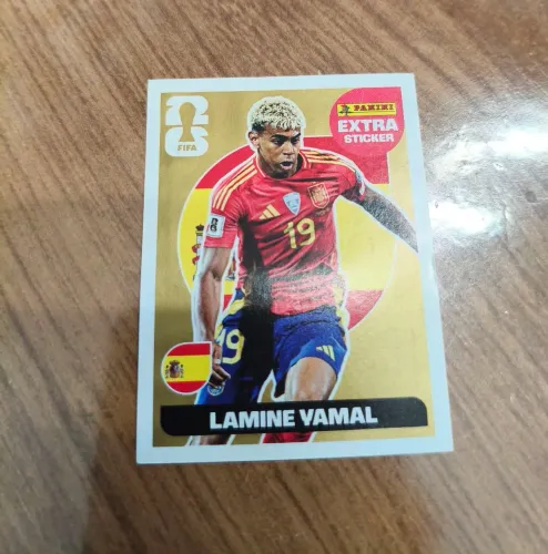 Figurinha Legend Lamine Yamal Ouro