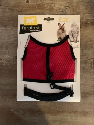 Guia e Peitoral para gatos Ferplast para gatos, coelhos ou cães bem pequenos