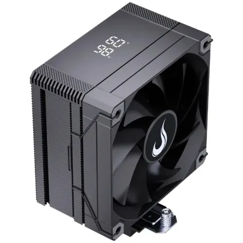 AIR COOLER GAMER RISE MODE TEMP 6 HEATPIPES BLACK AMD-INTEL 120MM PRETO RM-ACT6-B NOVO!