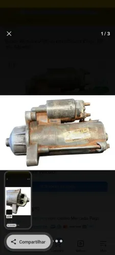 Motor de arranque partida Zetec  16 válvulas 