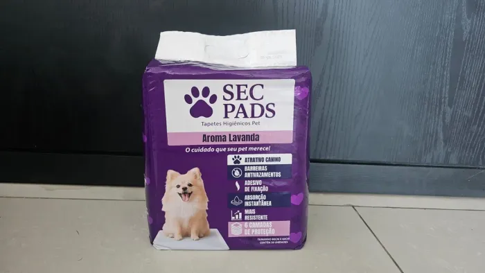 Tapete pet higiênico 30 unidades 80 x 60 cm