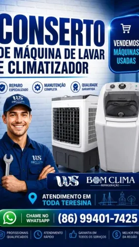 Trabalhamos com serviço de refrigeração