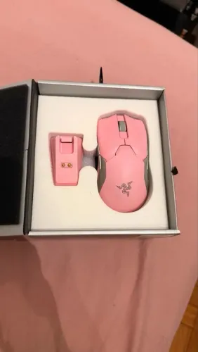 Mouse Viper Ultimate Quartz Pink + Grip Tape