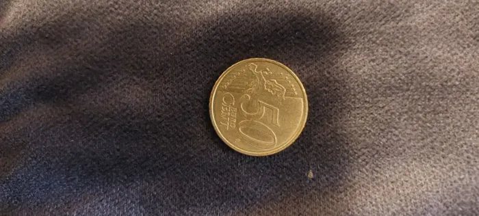 Moeda 50 centésimos de Euro - Espanha 2019