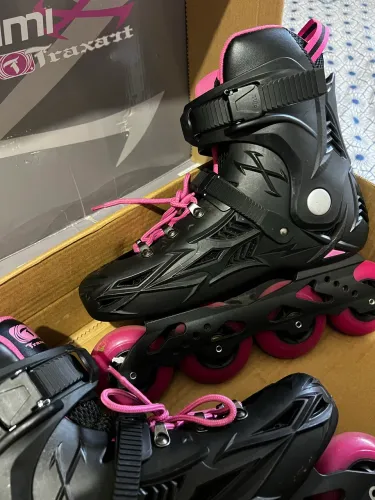Patins traxart dynamix semi novo