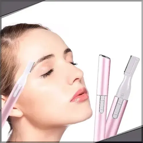 Aparador elétrico de sobrancelhas em formato de caneta para buço Novo
