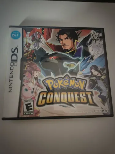 Pokémon Conquest Original Completo (CIB) - Nintendo DS