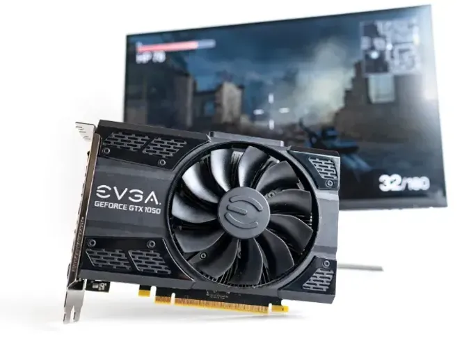 Placa De Vídeo Nvidia GeForce EVGA GTX 1050 2gb Gddr5 - EXCELENTE!