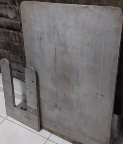 BERÇO FERRO/ALUMINIO PARA SERIGGRAFIA 