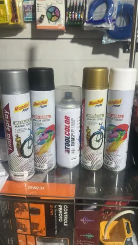 tinta spray várias cores