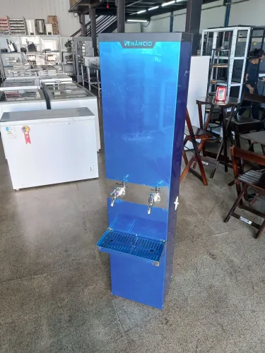 Bebedouro Industrial Inox 50L 2 Torneiras 