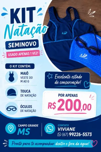 Kit natação