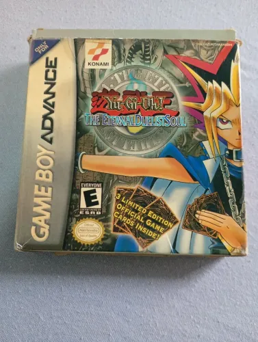 Caixa do jogo Yu-Gi-Oh The Eternal Duelist Soul original GBA