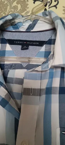 Camisa xadrez Tommy Hilfiger tamanho M